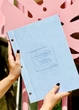 "Baby book" для детских фотографий, первый альбом малыша на украинском, цвет голубой - изображение 2
