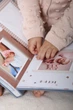 Первый альбом малыша "Baby book", фотоальбом для новорожденной девочки на РУССКОМ, цвет розовый - изображение 7