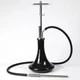 Кальян Trumpet Hookah Silver на колбе Steamulation ST Black Комплект 60 см - изображение 1