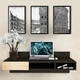 Стіл навісний комп'ютерний ТМ Зеус Comfy Home AirTable X1 Mini ламінована ДСП Венге/Дуб молочний - зображення 2
