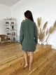 Женская рубашка COSY из муслина Coconut M зеленая MD05 - изображение 2