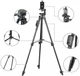 Штатив Yunteng VDT-5208 для мобильного телефона/фотоаппарата + Bluetooth-пульт Черный (10448) - изображение 6