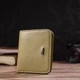Женский кожаный кошелек 10х9х1 см Canpellini Оливковый (2000002408871) - изображение 6