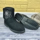 Жіночі бурки Litma на липучці Е-005005-2 розмiр 39 Чорні (24.5-25 см) - изображение 5