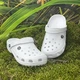 Крокси жіночі Luckline Е-003001-377 розмiр 39 Білі (25-25,5 см) - изображение 1