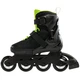 Детские ролики Rollerblade Microblade 2023 36,5-40 Черный-Салатовый - изображение 3