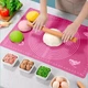 Силиконовый кондитерский коврик для раскатки теста 50х70&nbsp;см Розовый - изображение 1
