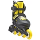 Детские ролики Rollerblade Fury 2023 36,5-40,5 Чорний-Жовтий - изображение 3