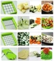Багатофункціональна овочерізка Nicer Dicer Plus терка мультислайсер прес для нарізки подрібнювач овочів - зображення 2