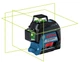 Нівелір лазерний Bosch GLL 3-80 G у кейсі (0.601.063.Y00) - зображення 1