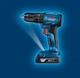 Дриль-шуруповерт ударний BOSCH Professional GSB185-LI, безщітковий, 2 АКБ, кейс (0.601.9K3.100) - зображення 5