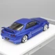 Модель машины Nissan GtR R34 Форсаж 1:64 металлическая с подставкой Синий (1012-606-03) - изображение 5