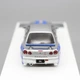 Модель машини Nissan GtR R34 Форсаж 1:64 металева з підставкою Сірий із синім (1012-606-02) - зображення 7