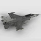 Конструктор модель военного самолета F-16C (1012-585-00) - зображення 3