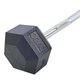 Штанга фиксированная изогнутая обрезиненная Rubber Hexagon Barbell Zelart TA-6231-30 длина-95см 30кг - зображення 2