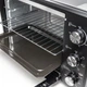 Электрическая печь 42 л с конвекцией грилем Hölmer HEO-242C 1700Вт 4 режима нагрев 250 таймер Черный - изображение 4