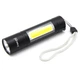 Фонарь компактный ручной BL 510 2в1 с USB зарядкой аккумуляторный черный - изображение 1