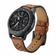 Ремешок 22мм для Amazfit GTR 47mm / GTR 2 / GTR 2e / GTR 3 Pro / GTR 4 перфорированая кожа коричневый - изображение 3