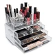 Акриловий органайзер для косметики Cosmetic Storage Box прозрачный - изображение 4