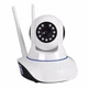 Беспроводная IP смарт камера V380 с панорамным обзором Wi-Fi Q5 White - изображение 1