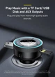 Автомобільний FM-трансмітер Baseus CCLH-01 Bluetooth 5.0 FM-передавач 2 USB AUX ресивер, модулятор, плеєр MP3 black (6953156206816) - зображення 2