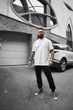 Чоловіча базова футболка Intruder Loud вільна прямого фасону зносостійка біла/S-M - зображення 2