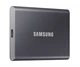 Накопичувач SSD external, USB 3.2 Gen2 Type-C 500Gb, Samsung T7, Titan Gray, темно сірий, Retail - изображение 2