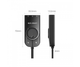 Звукова карта USB AUX jack, TRS(Mic + Ear) SSS1629 Ugreen Чорна CM129 - изображение 3