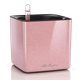 Вазон Lechuza Cube Glossy Kiss 14 Кремовий - зображення 1
