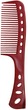 Grzebień do farbowania Y.S.Park Professional 601 Self Standing Combs Red (4981104350375) - obraz 1