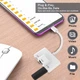 Переходник для RJ45 Ethetnet USB интернета на Type-C адаптер для подключения проводной сети Ethernet PAVLYSH PA-30 - изображение 4