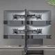 Настольное крепление HiSmart для четырех мониторов 17-32" (HS082437) - изображение 4