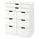Комод ІКЕА NORDLI 80х99 см (s69336887) - изображение 1