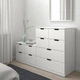 Комод на 10 ящиків ІКЕА NORDLI 160х99 см (s29248010) - изображение 2