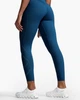 Женские компрессионные тайтсы 2XU, MCS Force Mid Rise Tights, S, синий/синий логотип - изображение 6