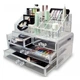Oрганайзер для косметики Акриловый Cosmetic Storage Box 4 Drawer Прозрачный (4KSMGNZR) CLS55 - изображение 1