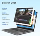 Ноутбук 14" Chuwi GemiBook Pro Intel Celeron J4125 RAM 12GB SSD 256GB Windows 11 Over Stоск g2 - зображення 3