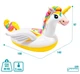 Гиганский плот матрас платформа остров для детей подростков взрослых всей семьи на пляж в бассейн 198х140х102 см (474827-Prob) Единорог - изображение 3