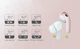 Bluetooth стерео наушники TWS X08 с зарядным кейсом с LED дисплеем и индикатором заряда и активным шумоподавлением Розовый - изображение 7