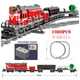 Электрическая железная дорога Kazi конструктор 1084шт Красный (1012-622-02) - изображение 2