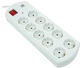 Сетевой фильтр PowerPlant 5м, 3x1.5мм2, 10А, 10 розеток, 2xUSB, евро, 100% медь (YS-N6065/5) (EX610556) - изображение 1