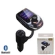 Автомобільний MP3 Трансмітер FM-модулятор A30 LCD USB/AUX/SD Bluetooth чорний - зображення 2