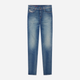 Jeansy slim fit męskie Diesel 1983 D-AMNY L.32 A0358409D8201 34 (11US) Niebieskie (8051385949370) - obraz 5