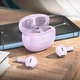 Бездротові навушники Borofone BW33 Handsome (TWS, Bluetooth 5.3, LED індикатор, зарядний чохол) - Фіолетовий - зображення 4