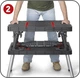 Верстак-стіл переносний Keter Folding Work Table PRO 237005 стіл для різання інструментальний - изображение 3