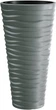 Кашпо для квітів Prosperplast Sand Slim 18л і 45л сірий 2 предмета DPSA400-405U - изображение 1