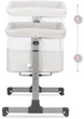 Приставная Кроватка MoMi Revo Light grey (LOZE00022) - изображение 4