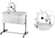 Приставная Кроватка MoMi Revo Light grey (LOZE00022) - изображение 6