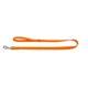 Кожаный поводок для собак WAUDOG Glamour Ш 25 мм Д 122 см Orange (33764) - изображение 2