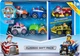 Набір машинок Spin Master Paw Patrol Original Щенячий Патруль Metal Classic 6 машинок 1:55 з героями - зображення 1